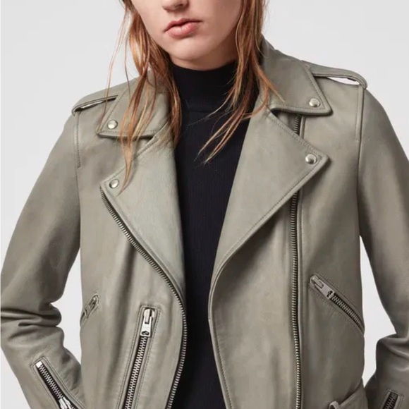 All Saints Jackets & Blazers - Allsaint gray olive green